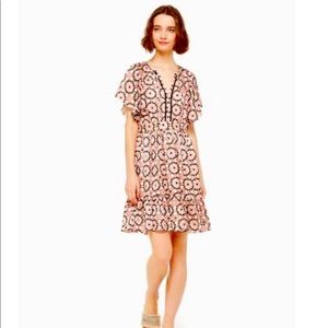 Kate Spade By the pool flora mosaic dress